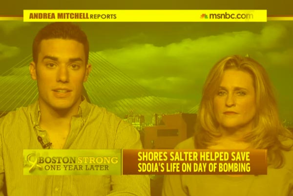 Boston Marathon bombing survivor speaks out
